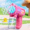 Automatic Bubble Gun with Lights for Kids