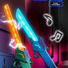 Dual-Head Telescopic Lightsaber with 7-Color LED Effects