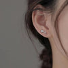 Tulip Flower Stud Earrings for Women