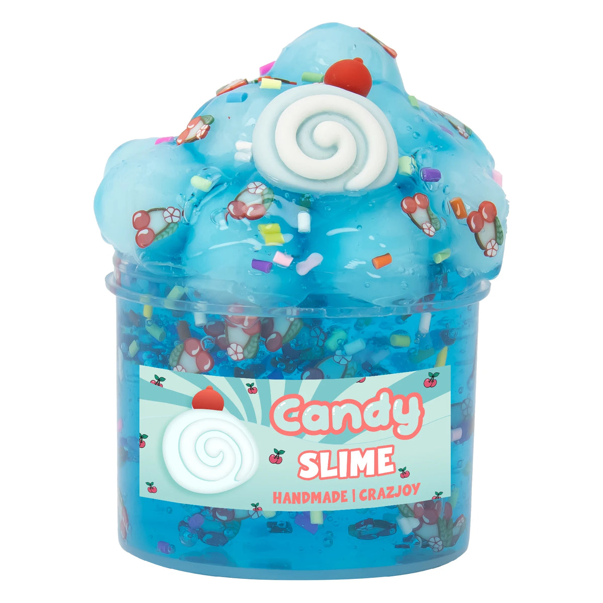 Jelly Cube Crunchy Crystal Slime – Soft Stretchy DIY Putty