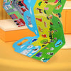A colorful reusable vehicle sticker book for toddlers featuring various animals and vehicles.
