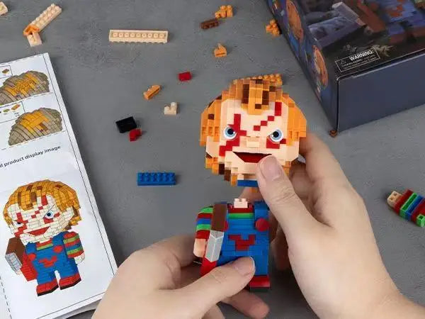 Death Reaper Clown Mini Building Blocks Set