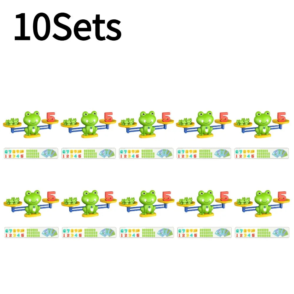 Frog Balance Math Learning Toy for Kids