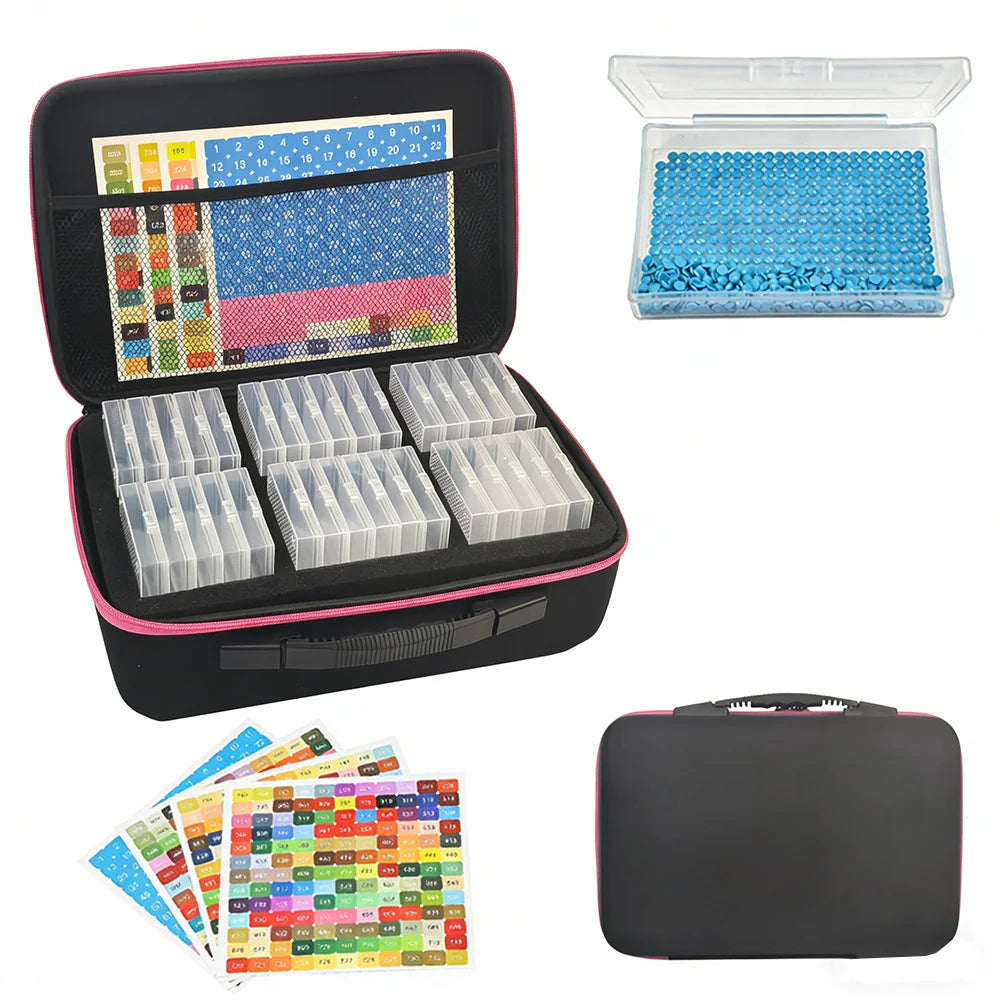 Diamond Painting Storage Trays with Lids (32 or 64 Grids)