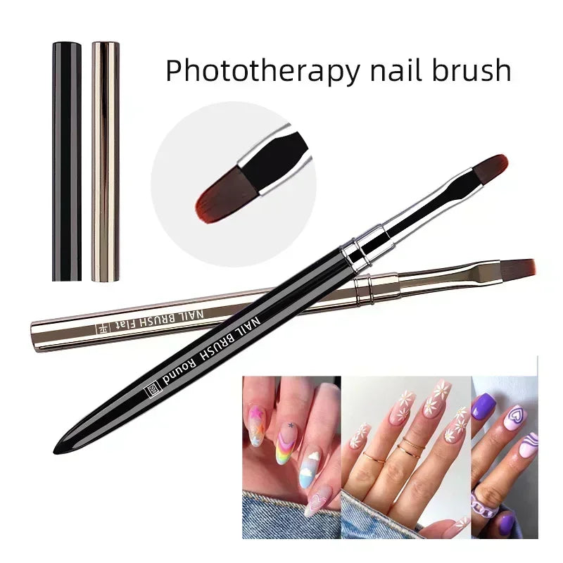 Professional Nail Art Brush Set for Gel and Acrylic