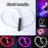 LED Fiber Optic Dance Whip with 7 Colors & 5 Modes
