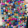 Natural Stone Faceted Beads for Jewelry Making