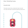 A pink sensor car is following a hand-drawn black line on a white surface.
