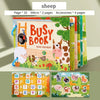 Montessori Toddler Busy Book with Matching Games