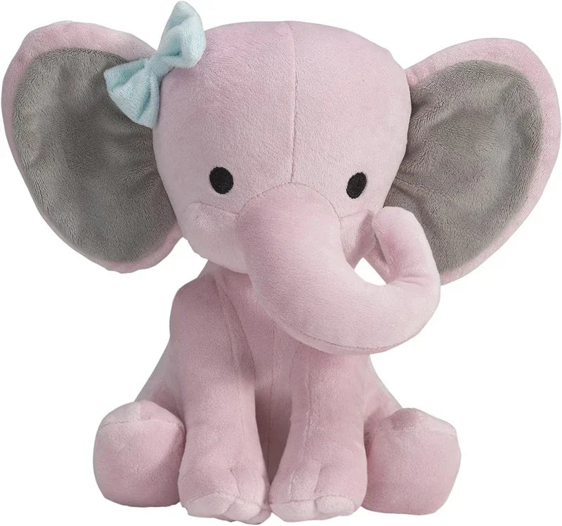 Soft Gray Elephant Plush Toy – Cuddly Stuffed Animal