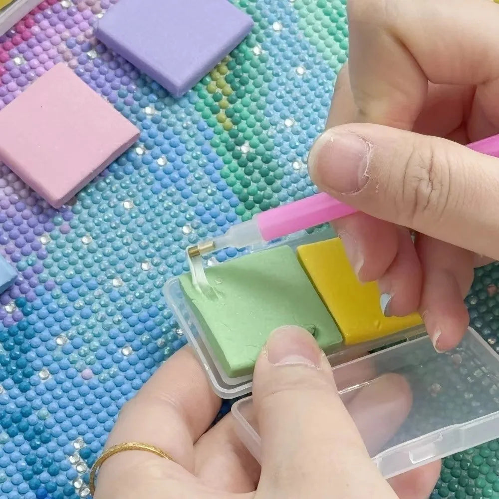 Silicone Diamond Painting Clay with Long-Lasting Stickiness