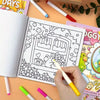 Relaxing Garden Coloring Book for Adults and Teens