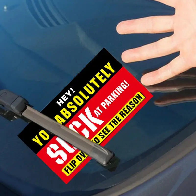 Humorous Fake Parking Tickets - Funny Car Pranks (50 Pack)