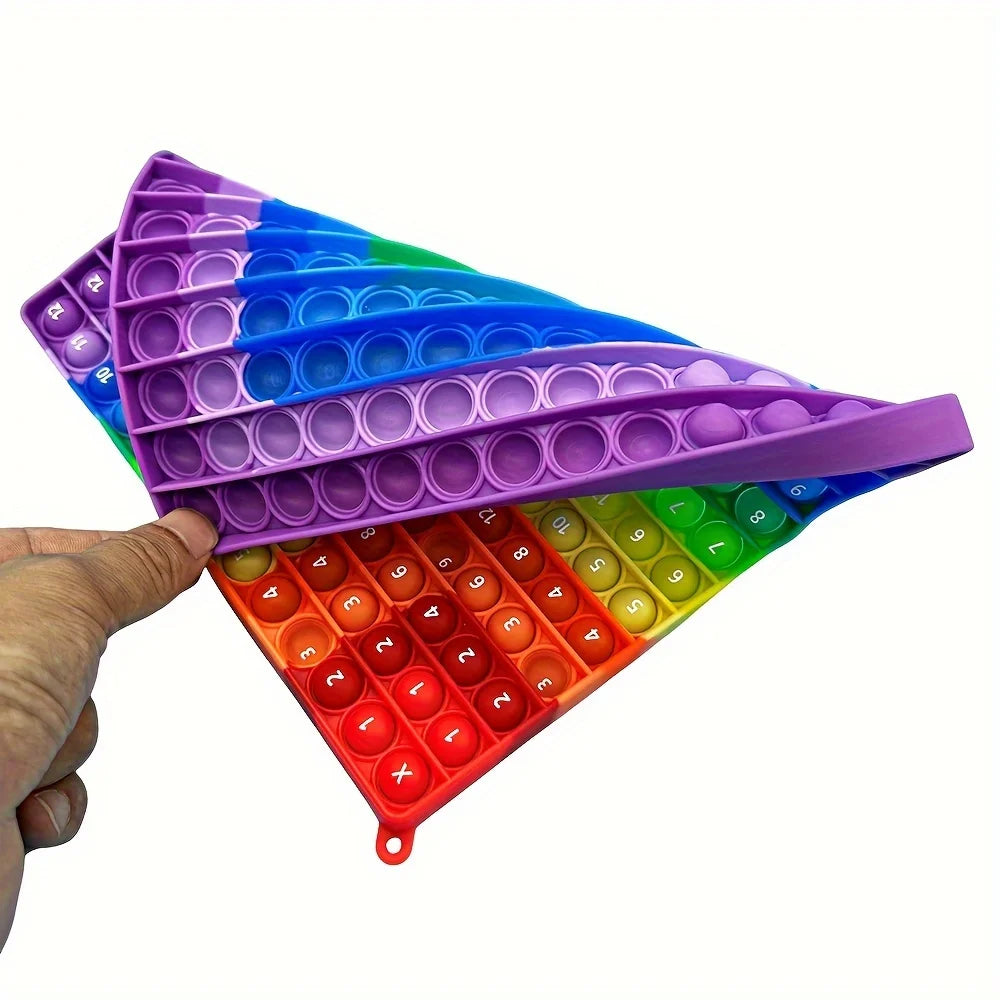 Multiplication Pop Fidget Toy – Interactive Math Learning Board for Kids