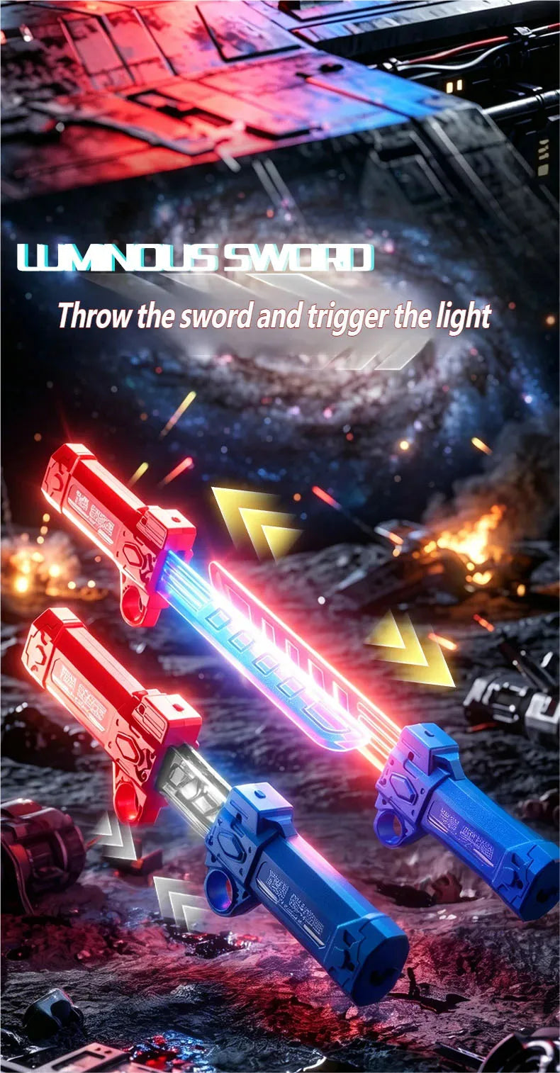 Glowing LED Sword Toy for Kids and Adults