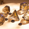 Steampunk Gear Dice Set for Tabletop RPGs