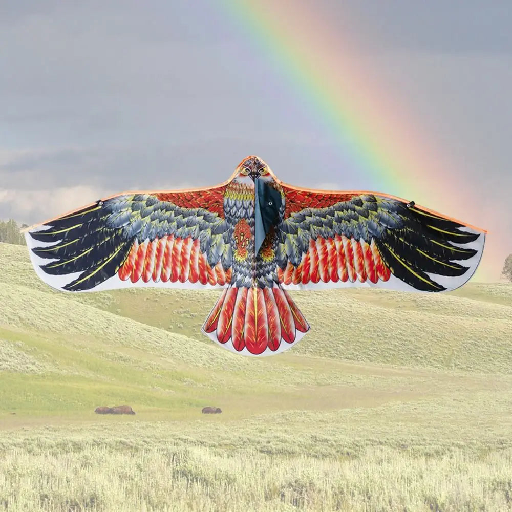 Eagle Pattern Kite with 30m Line – Easy-Fly Outdoor Toy for Kids