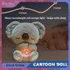 Cuddly Koala Plush Sleep Aid with Night Light and Soothing Sounds