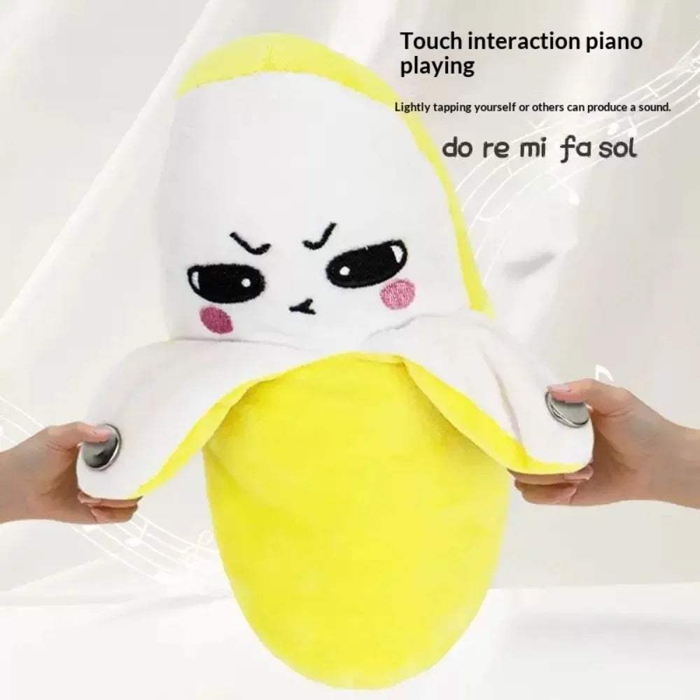 Interactive Musical Teddy Bear Plush Toy with Rhythm Piano