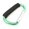 Heavy-Duty Aluminum Carabiner Stroller Hooks for Bags and Purses