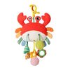 Baby Crib Hanging Rattle Teether Toy with Music & Chewable Charm
