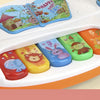 Interactive Drum & Piano Toy with Rotating Lights and Sounds