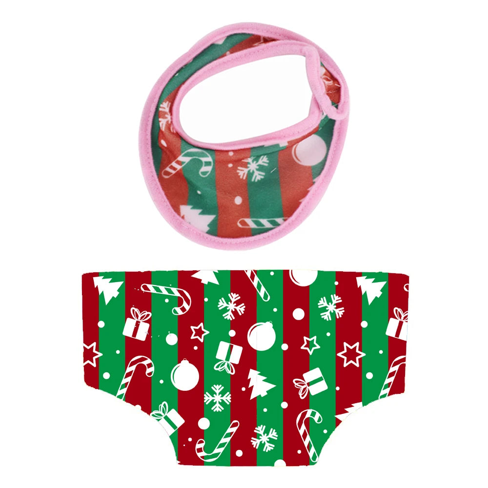 Doll Care Accessory Set with Water Towel and Underwear
