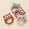 Owl Silicone Baby Teether with Rattle