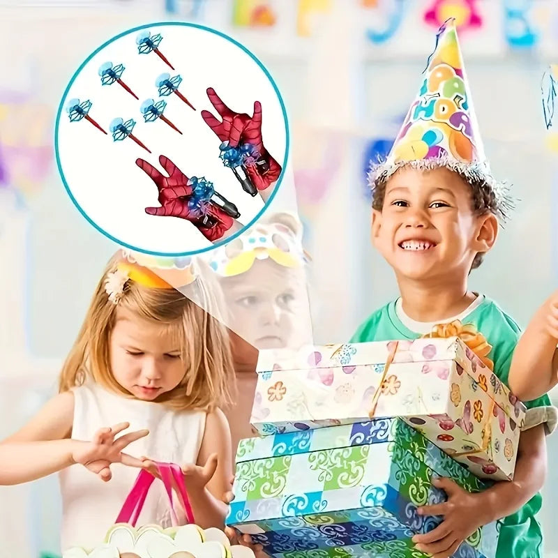 Spider Launcher Toy Set with Wrist Accessory