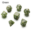 7-Piece Polyhedral Dice Set for Tabletop RPGs and Board Games