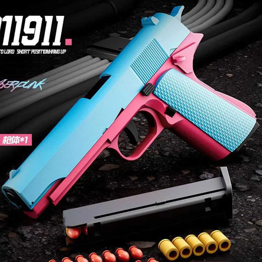 Reusable Toy Gun Shells and Bullets for M1911, SIG17 & USP Models