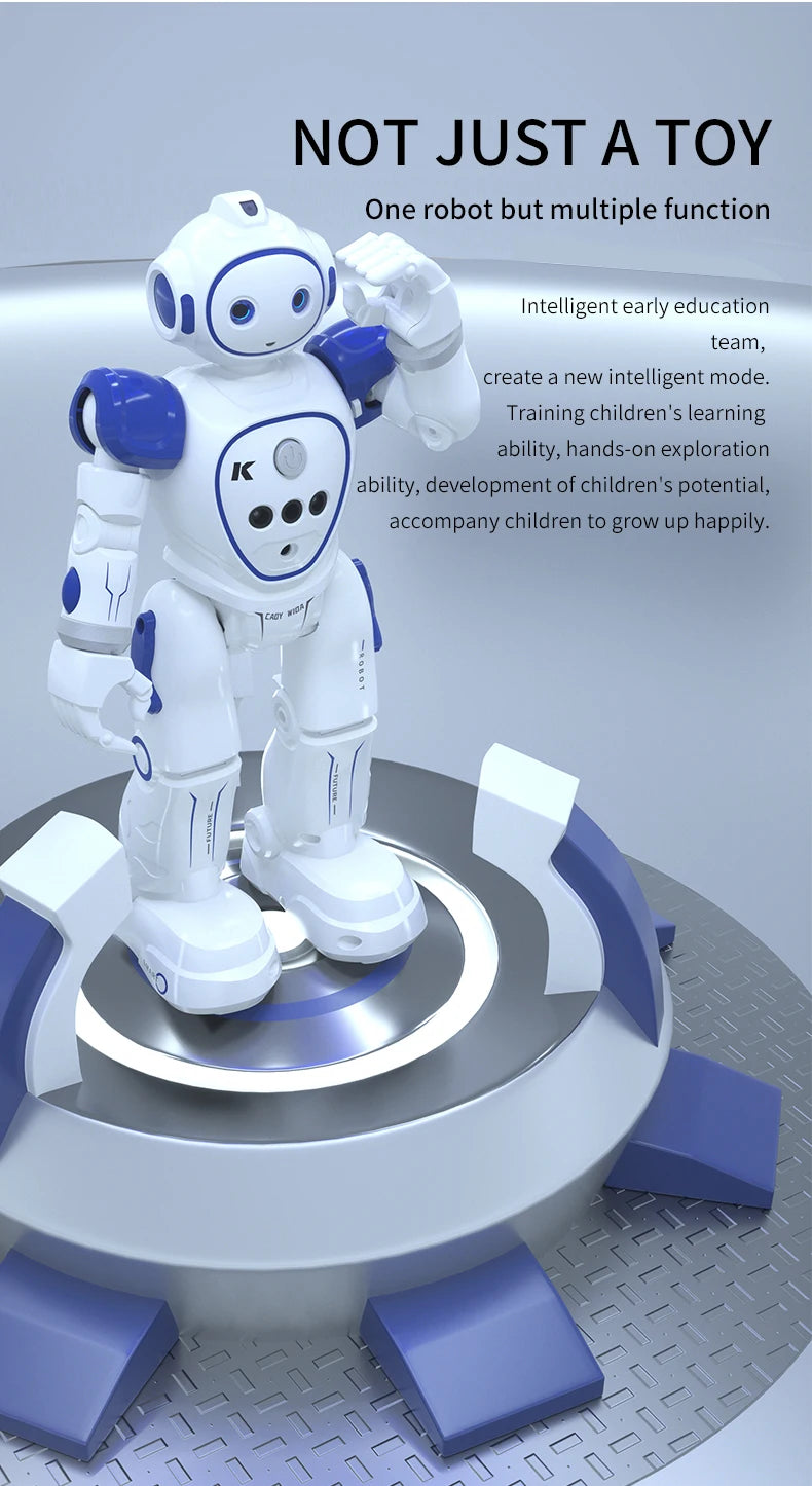 Interactive Dancing Robot with Remote Control and Gesture Sensing