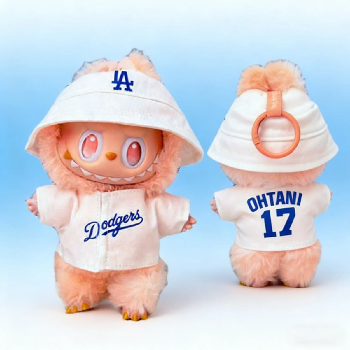 Baseball Outfit Set for Labubu Dolls (15-17cm)