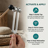 Therapeutic Tuning Fork Set for Sound Healing & Chakra Balancing