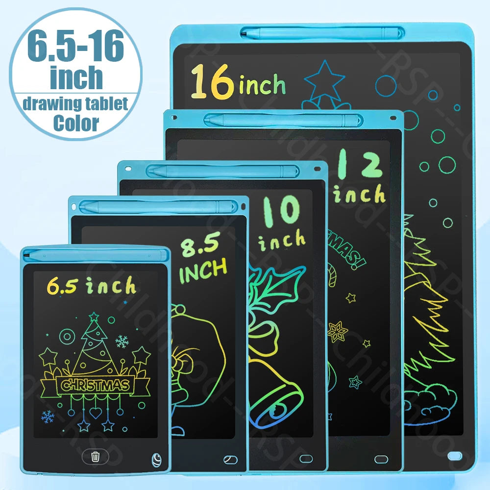LCD Writing Tablet for Kids – 10 Inch Reusable Drawing Pad