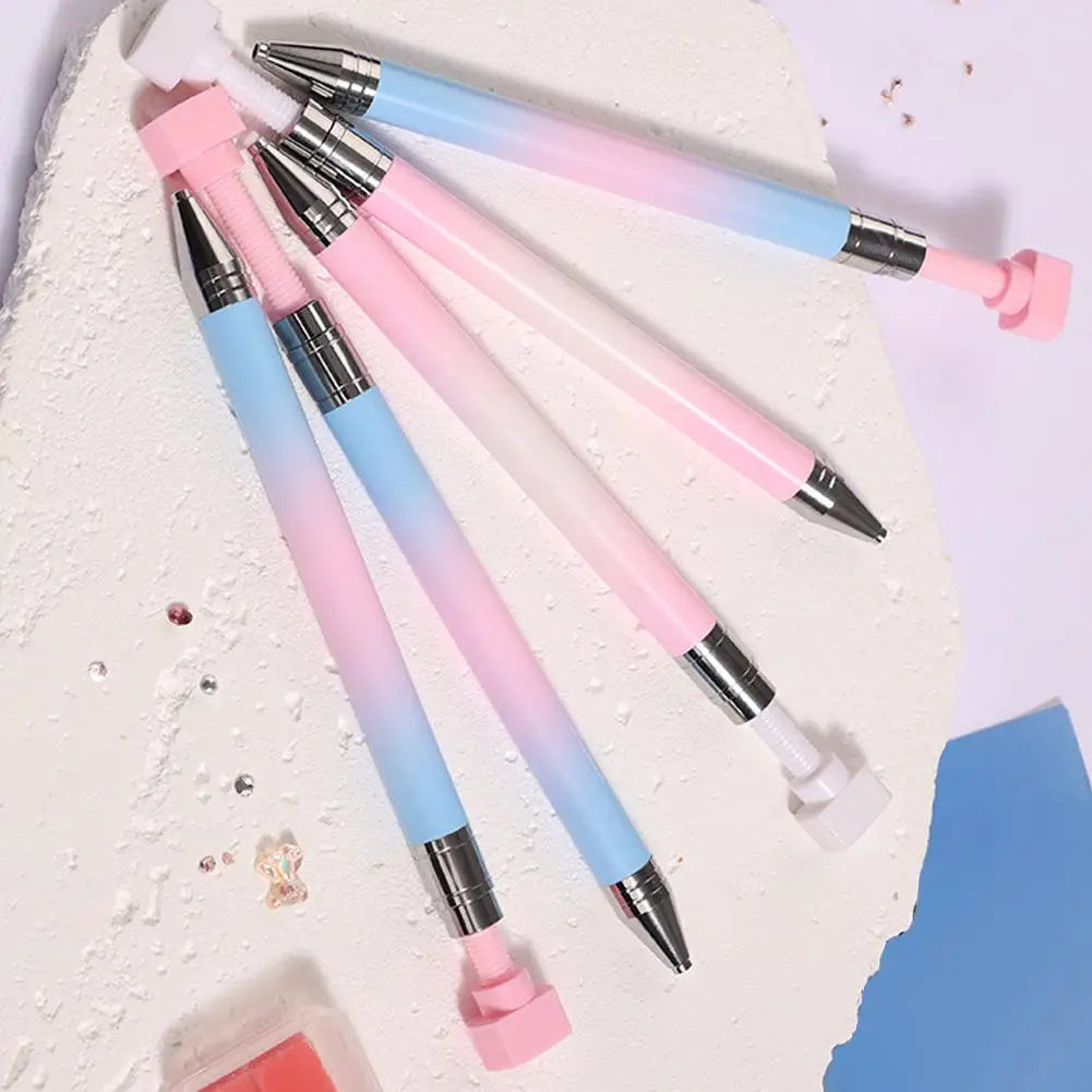 Ergonomic Diamond Painting Pen with Refillable Wax