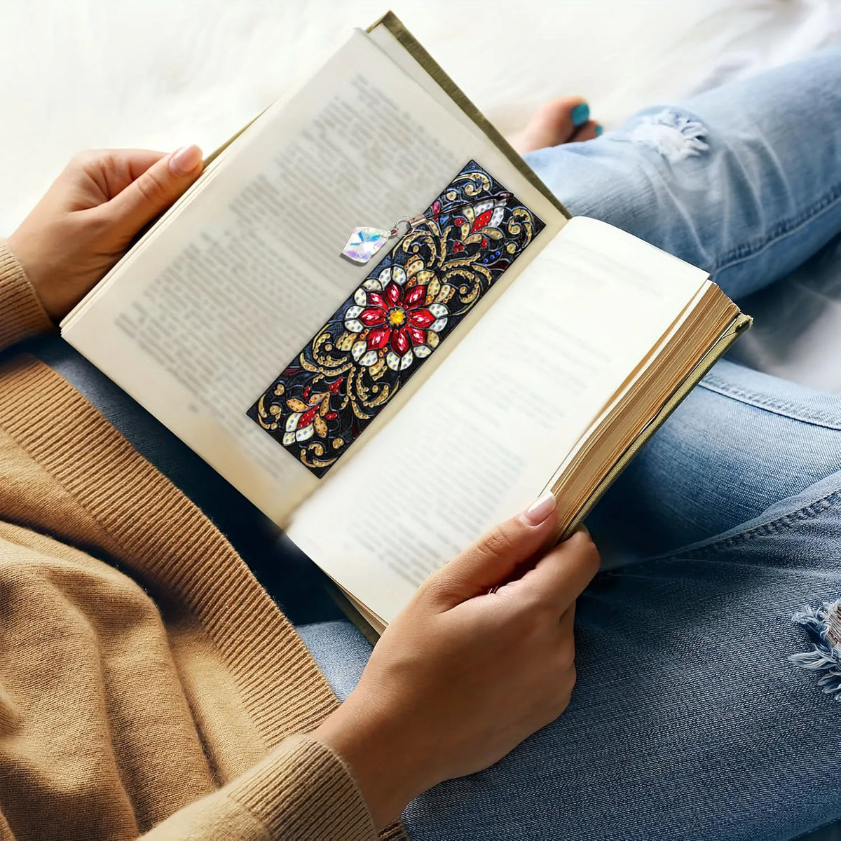 DIY Diamond Art Bookmark Craft Kit