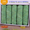 Multicolor Gradient Dyed Acrylic Yarn for Knitting & Crochet