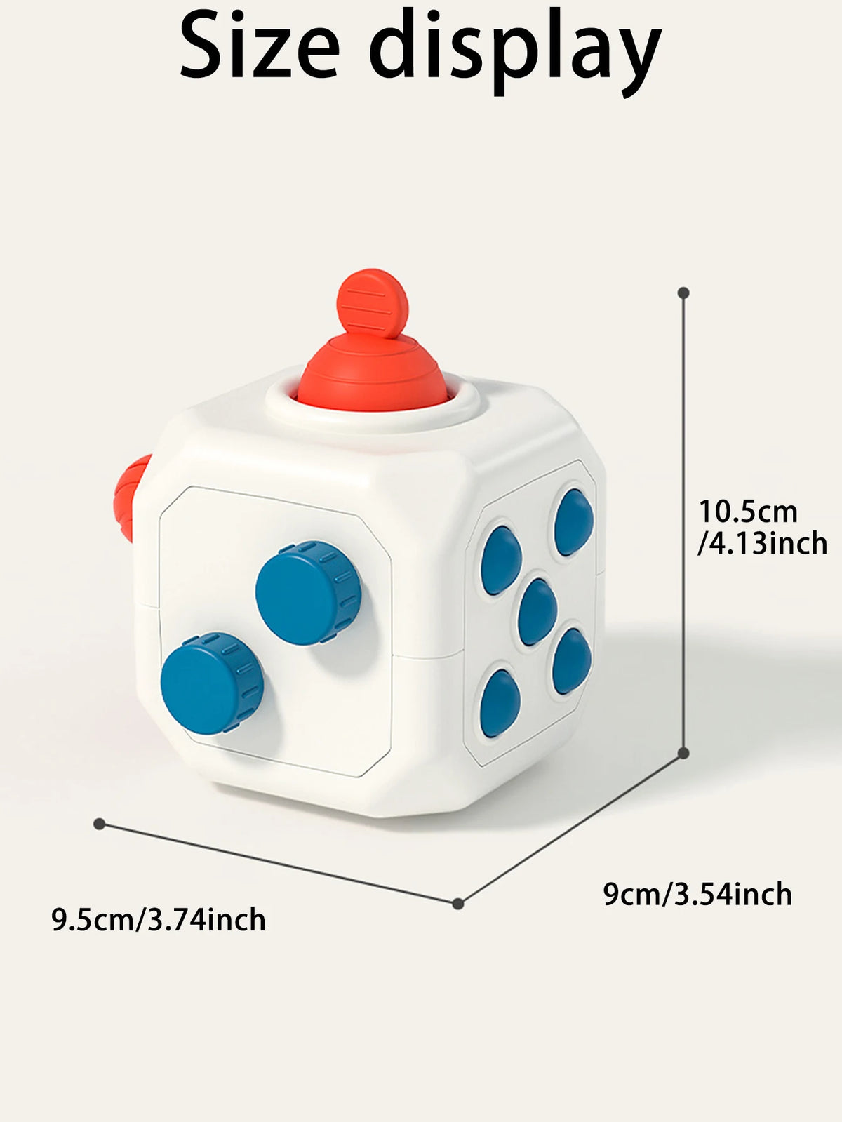 Sensory Busy Ball & Activity Cube for Baby Early Learning