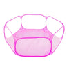 Foldable Hexagon Kids Playpen with Mesh Windows