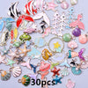 Assorted Enamel Flower Charms for Jewelry Making | Tulip, Rose & More