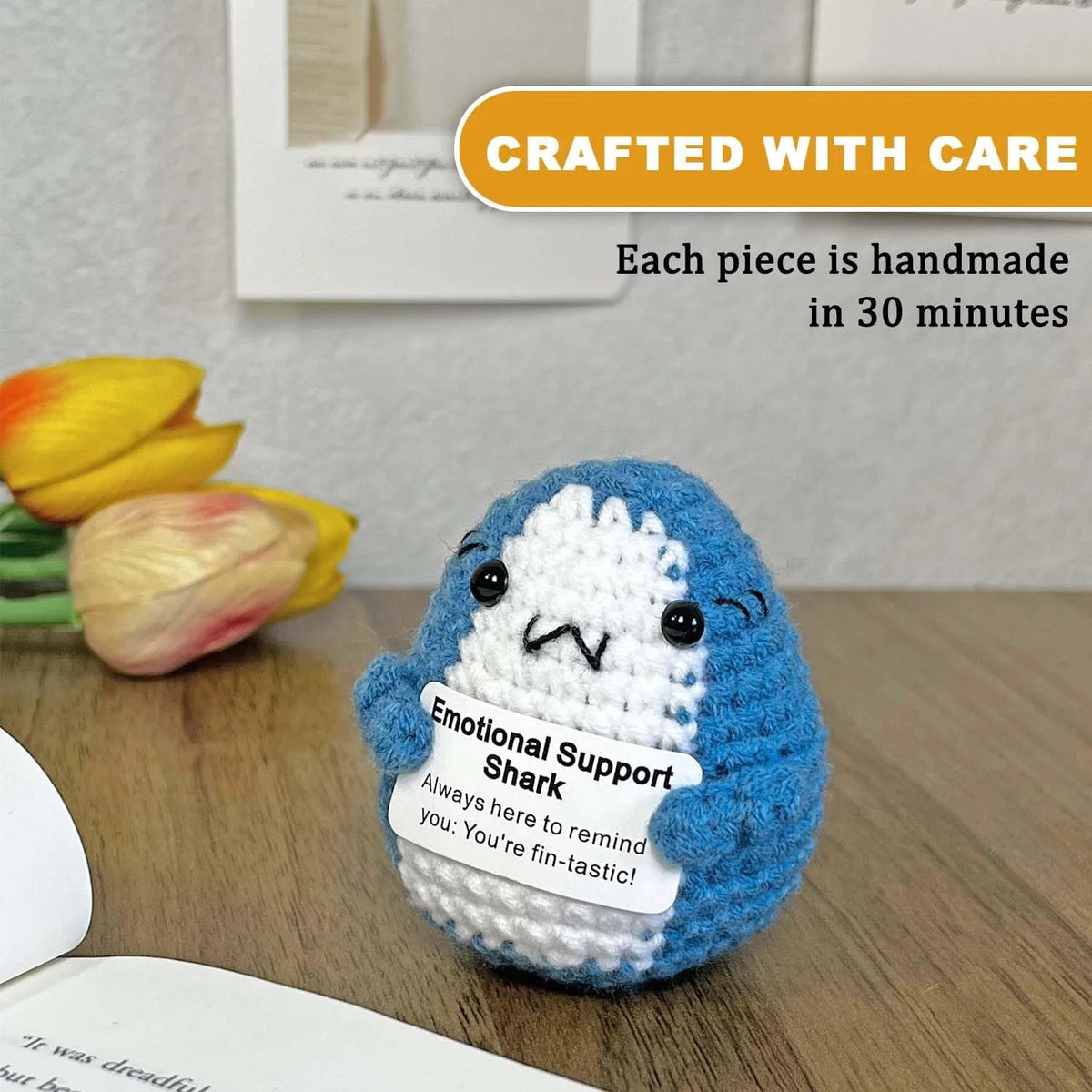 Positive Energy Crochet Animal Gift