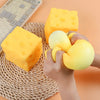 Jumbo Cheese Squeeze Fidget Toy – Slow Rebound Stress Relief
