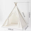 Kids' Foldable Teepee Play Tent with Curtains