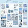 A variety pack of 50 stickers featuring four seasons scenery and summer party themes