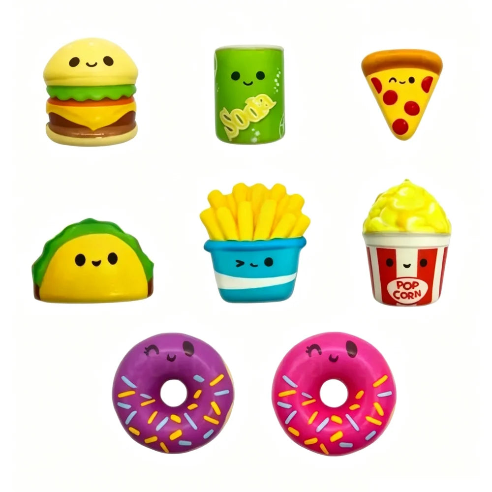 Kawaii Slow-Rising Squeeze Fidget Toys – Set of 12