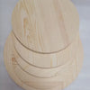 Round Solid Wood Sheets for DIY Crafts and Home Decor