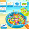 Magnetic Fishing Game with Inflatable Pool