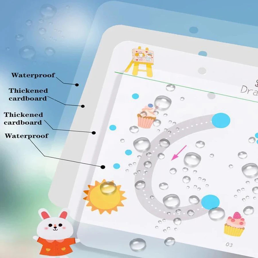 Reusable Pen Control Tracing Workbook for Toddlers