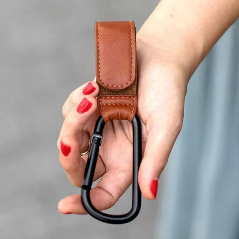 360° Rotating Stroller Hook for Bags & Diaper Packs